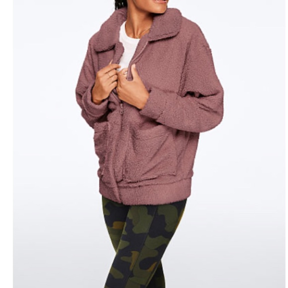 PINK Sherpa Jacket